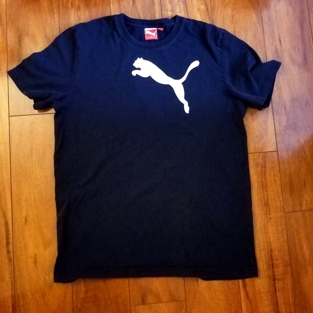 Men's black Puma T Shirt